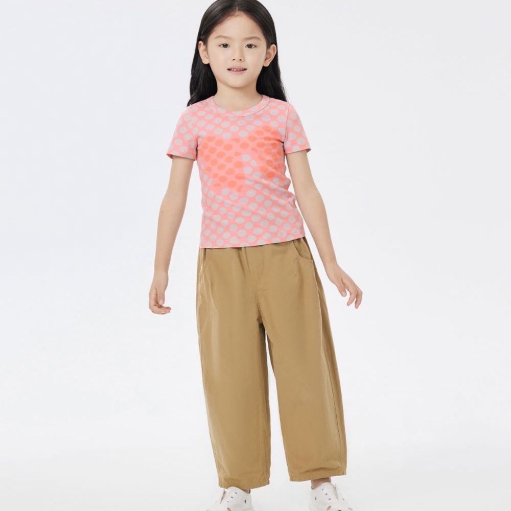 JNBY polka dot bow tshirt
